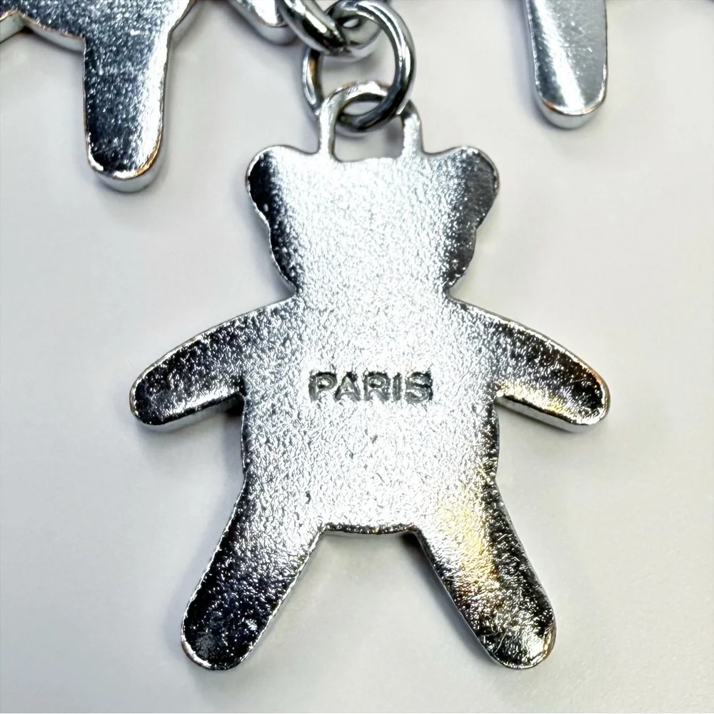 Prada Colorful Bear Bag Charm/Keychain